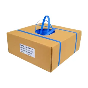 12MM x 1000M BLUE PLASTIC HAND STRAPPING - ROLL IN DISP BOX