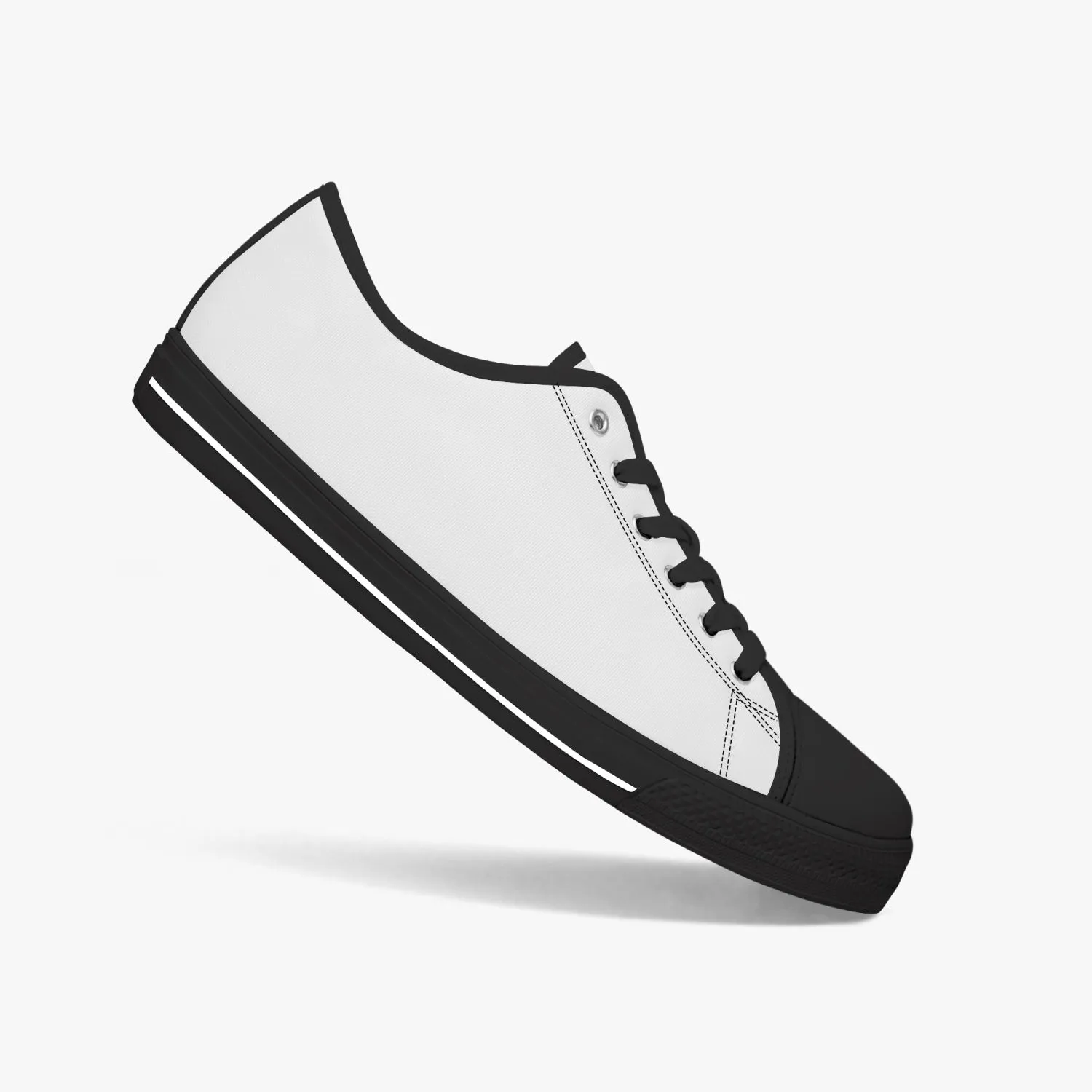 399. New Low-top Canvas Shoes - Tongue Printable