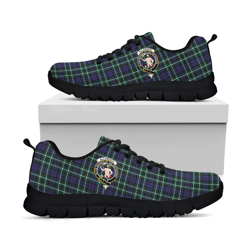 Allardice Tartan Sneakers with Family Crest