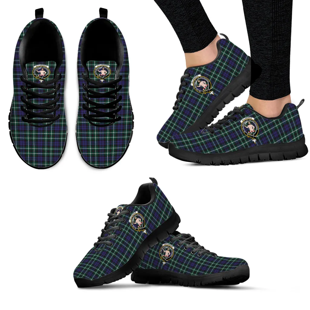 Allardice Tartan Sneakers with Family Crest