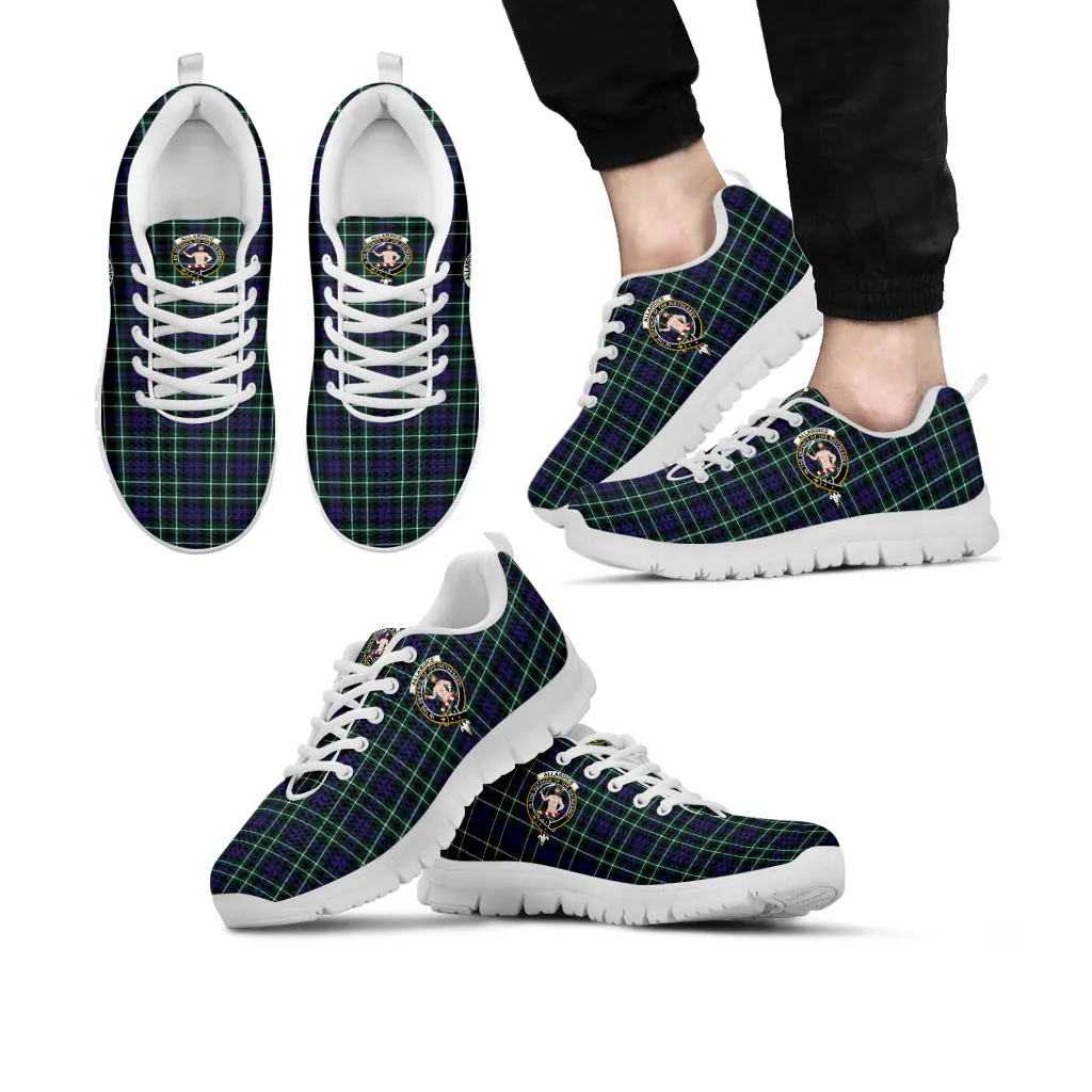 Allardice Tartan Sneakers with Family Crest