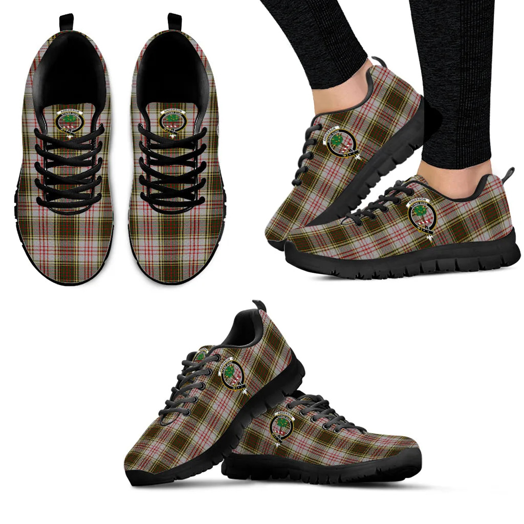 Anderson Dress Tartan Sneakers with Family Crest