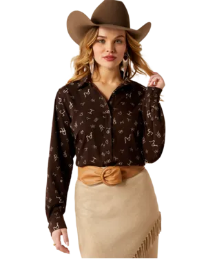 Ariat Homestyle Mole Ranch Brand Print