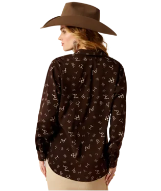 Ariat Homestyle Mole Ranch Brand Print