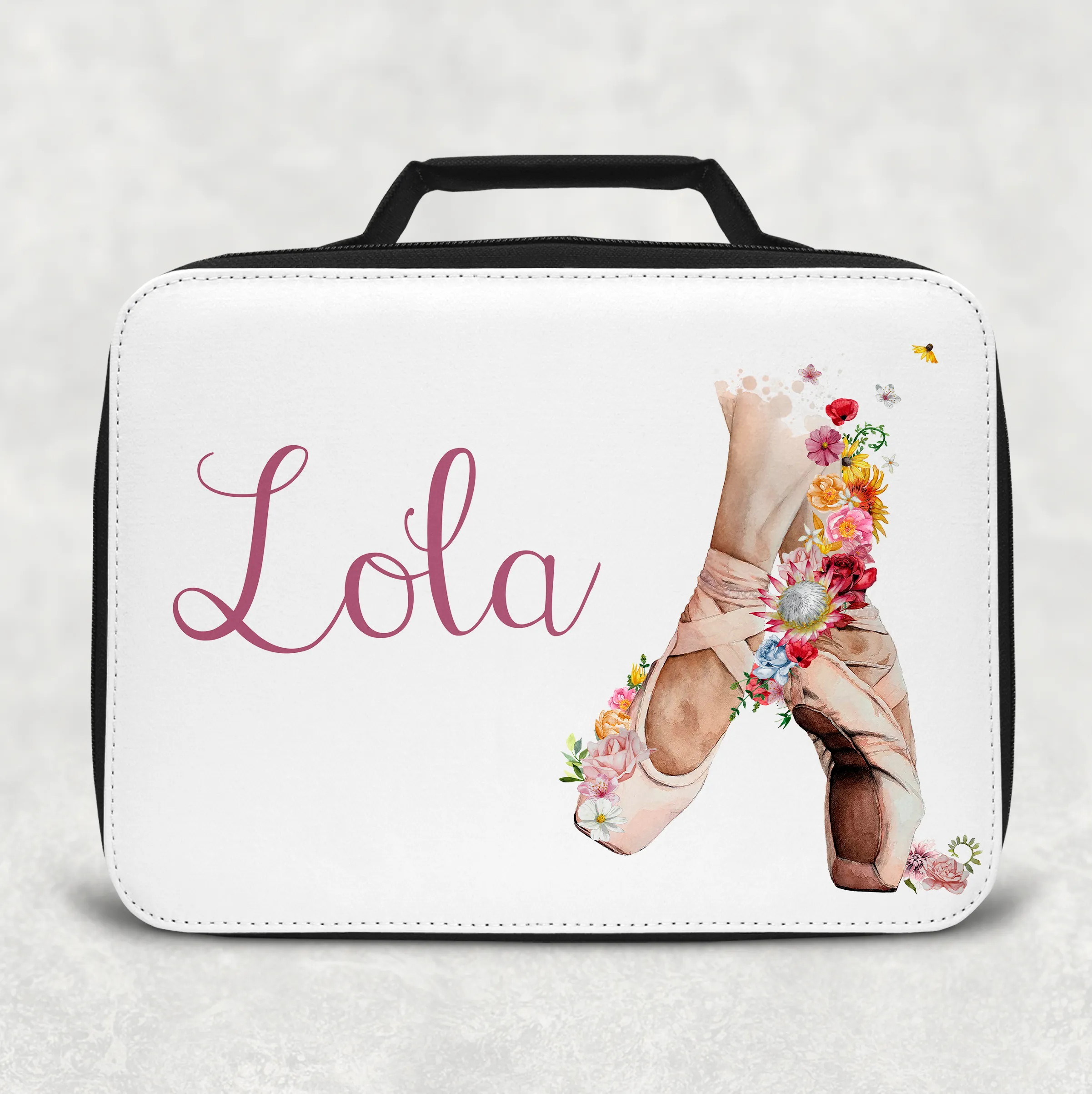 Ballet Shoes Insulated Lunch Bag