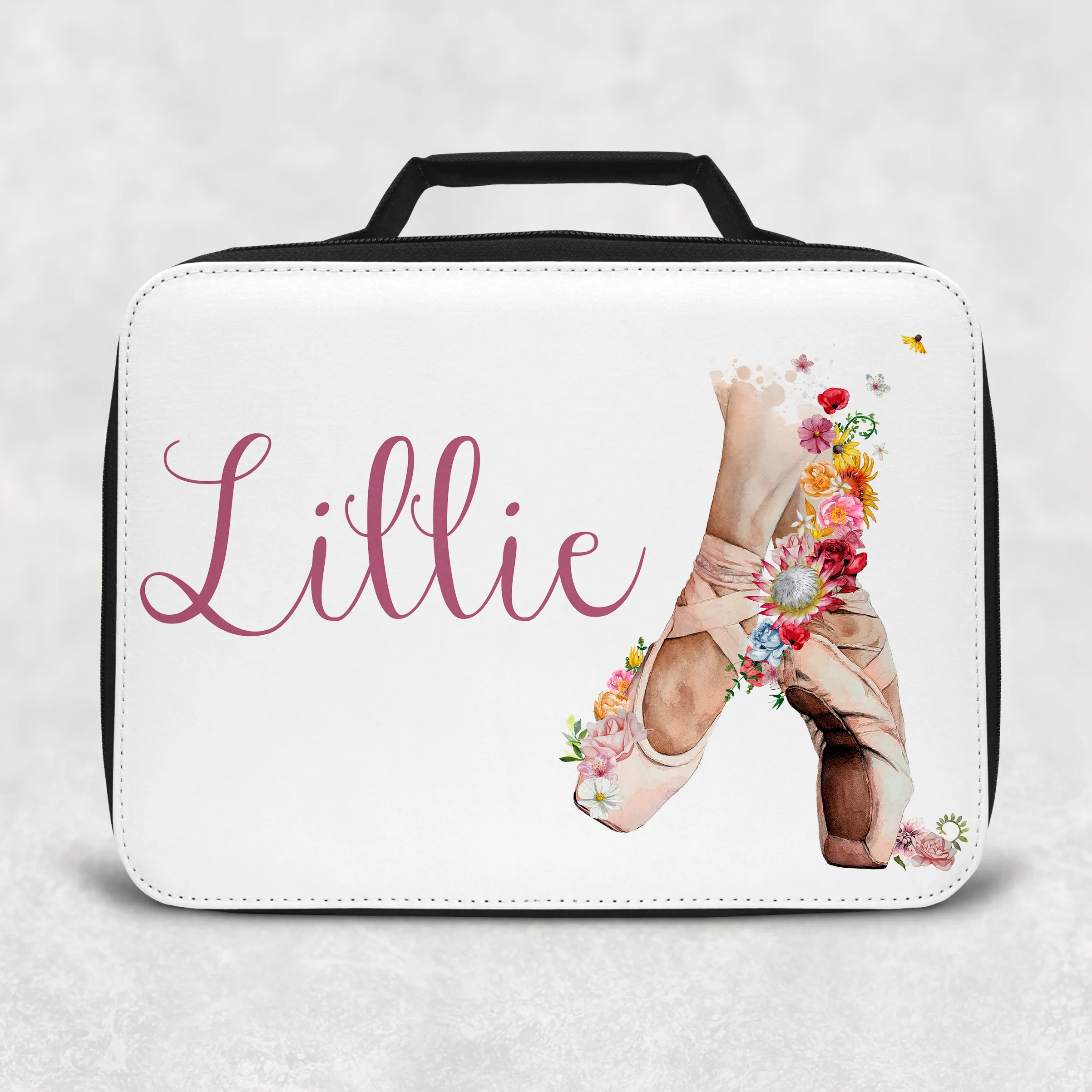 Ballet Shoes Insulated Lunch Bag