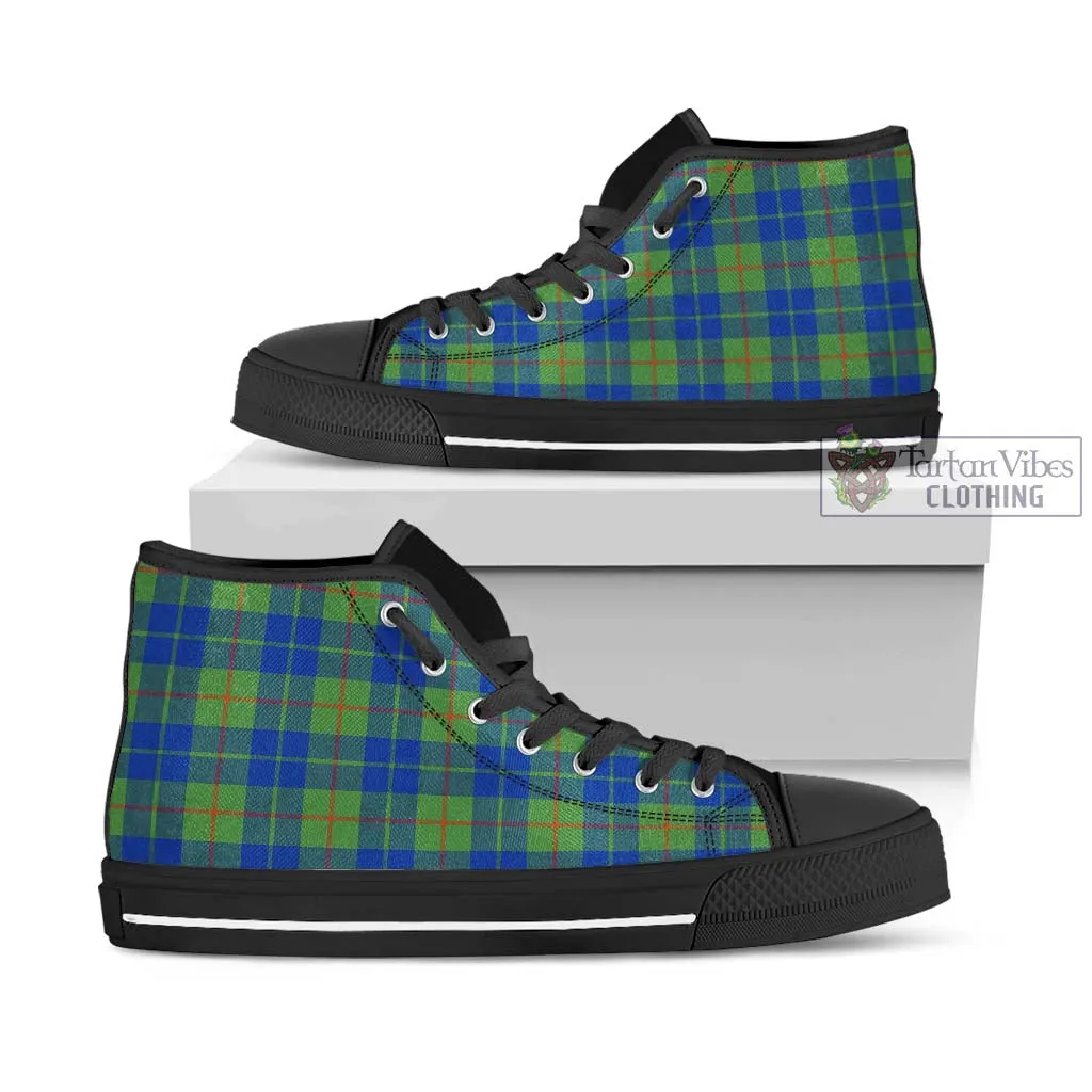 Barclay Hunting Ancient Tartan High Top Shoes