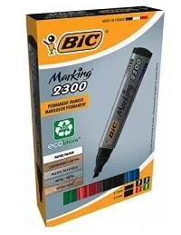 Bic Permanent Marker 2300 Ecolutions x4