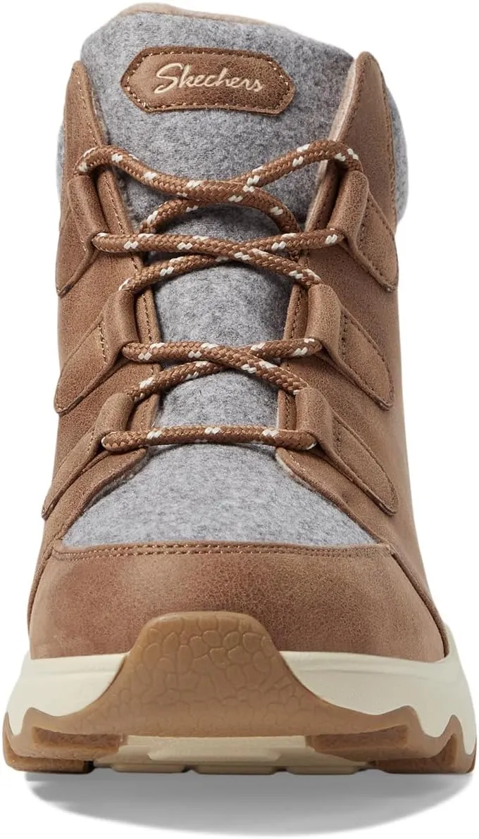 Big Lug SKECHERS Lace-Up Boots, Chestnut