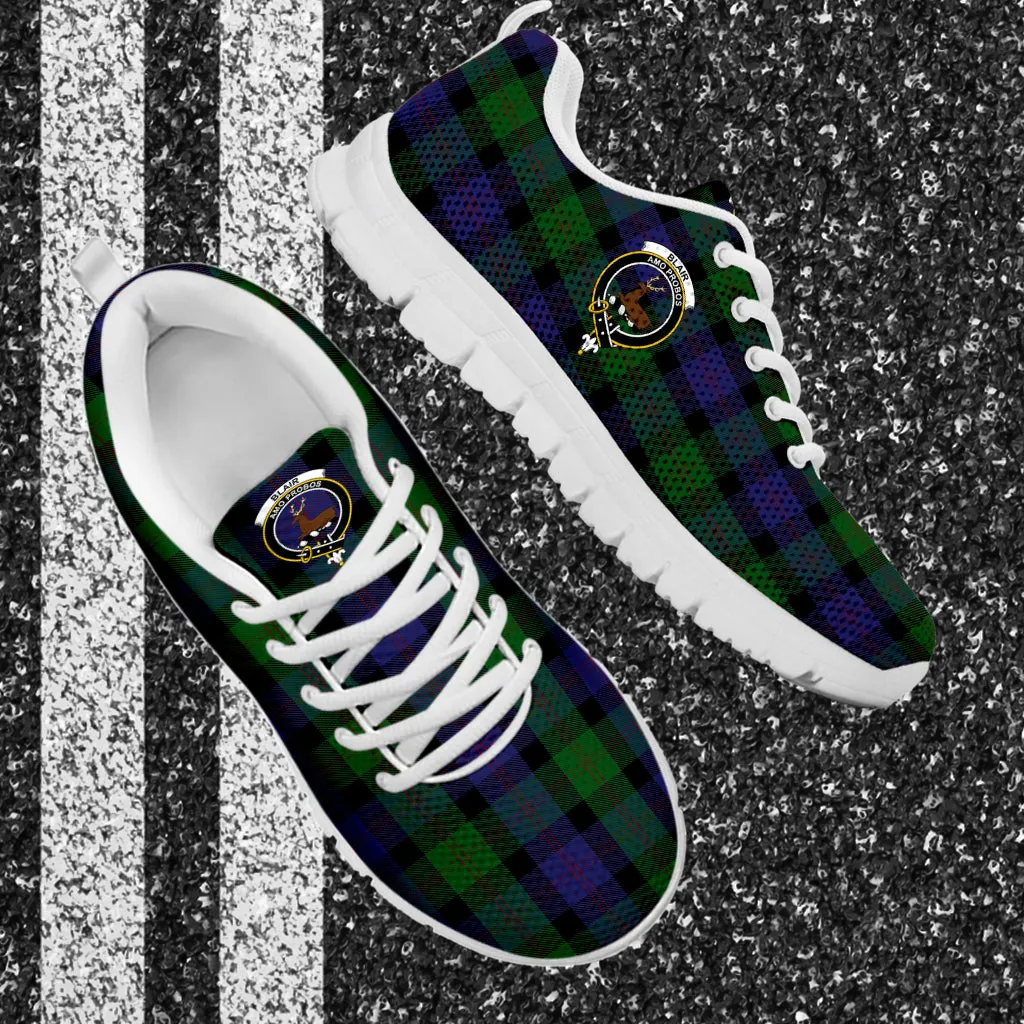 Blair Tartan Sneakers with Family Crest