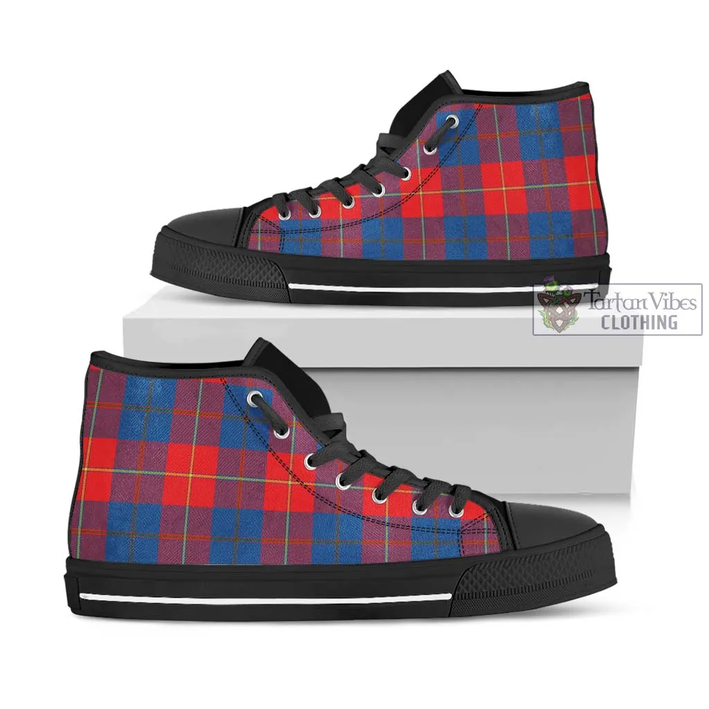 Blane Tartan High Top Shoes