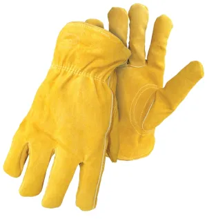 Boss 7186-S Gloves, S, Keystone Thumb, Elastic Cuff, Yellow :PR: QUANTITY: 1