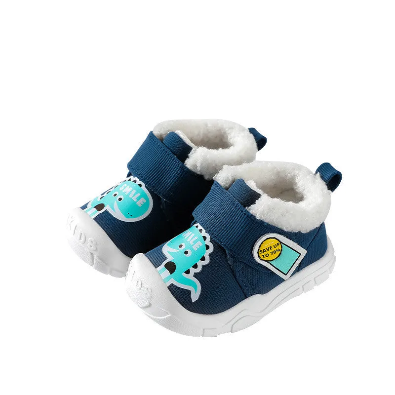 Bramille Winter Boys' Warm Cotton Toddler Shoes