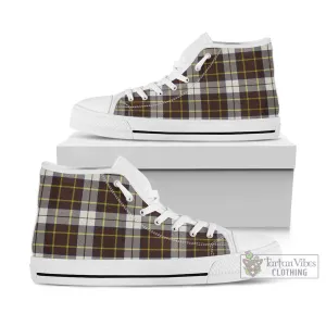 Burns Battalion Weathered Tartan High Top Shoes