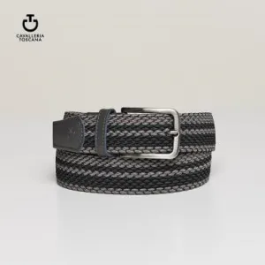 Cavalleria Toscana Men’s Elastic Stripe Belt