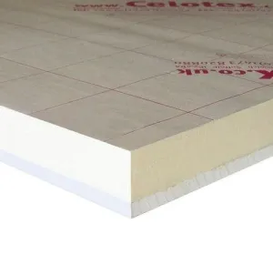 Celotex PL4000 Insulated Plasterboard - 2400mm x 1200mm x 37.5mm