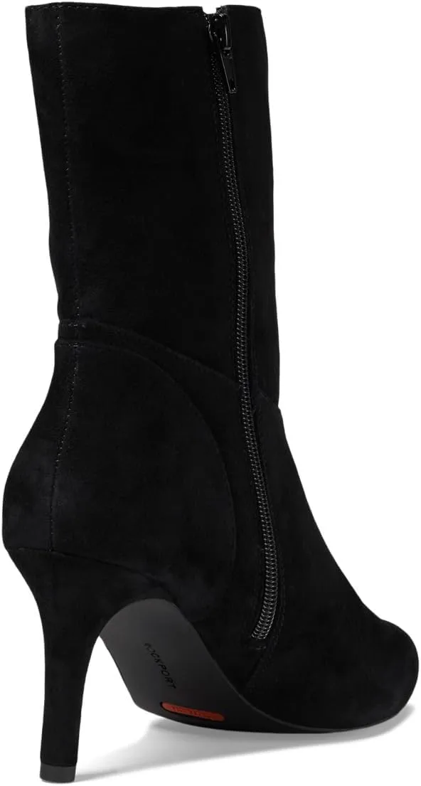 Chalina Mid Boot Rockport, black suede