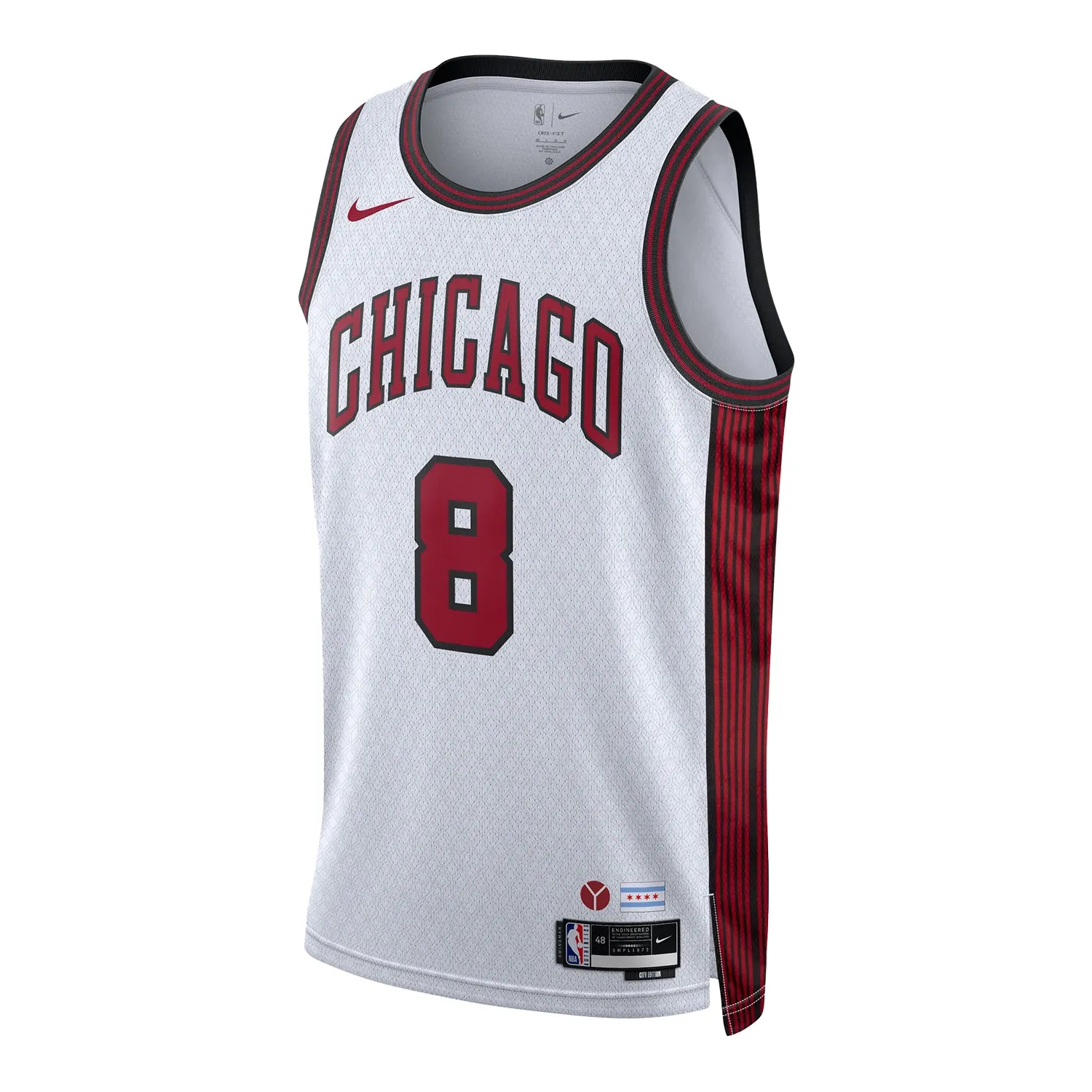 Chicago Bulls Zach LaVine Nike 2022 City Edition Swingman Jersey