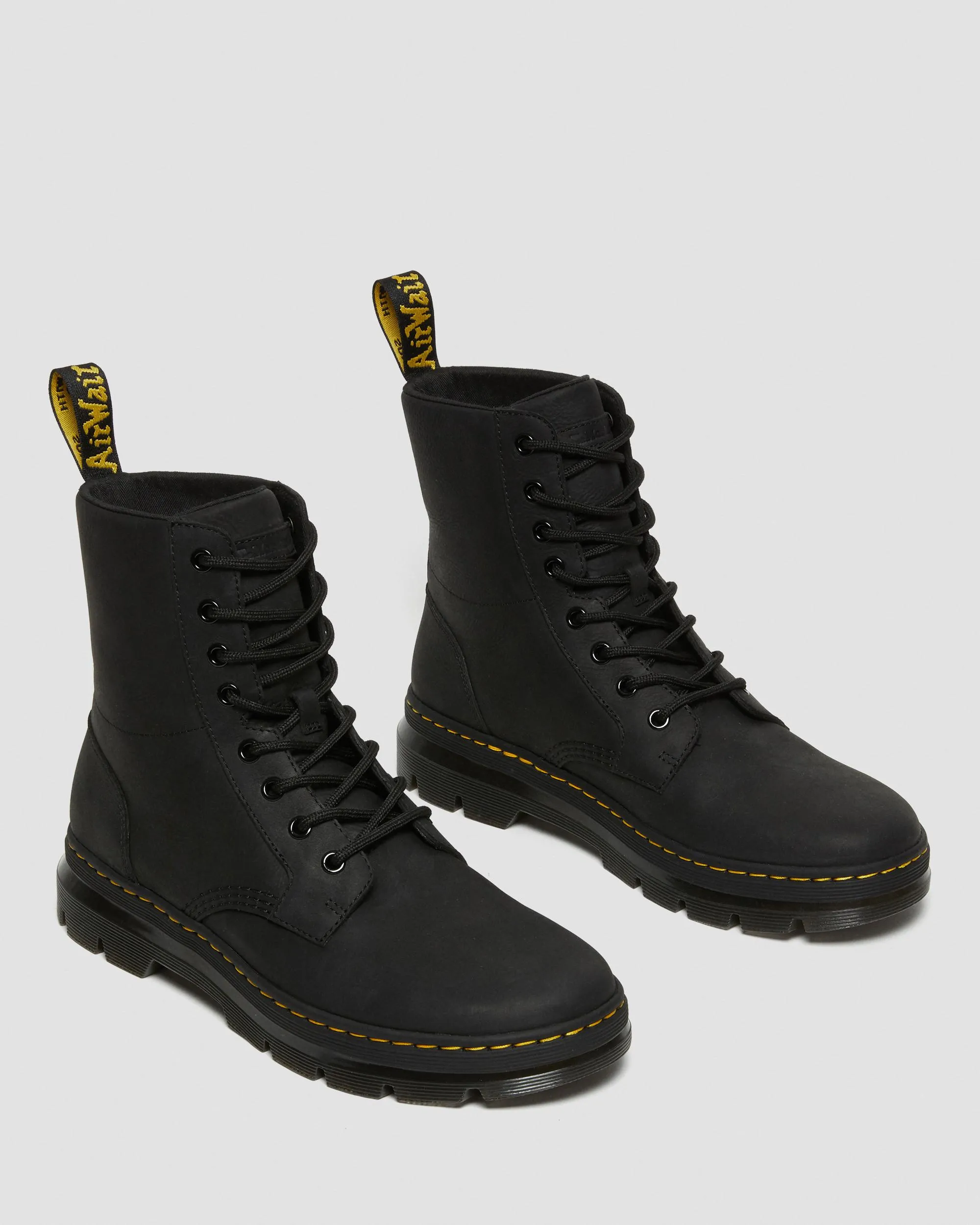 Combs Dr. Leather Casual Boots. Martens