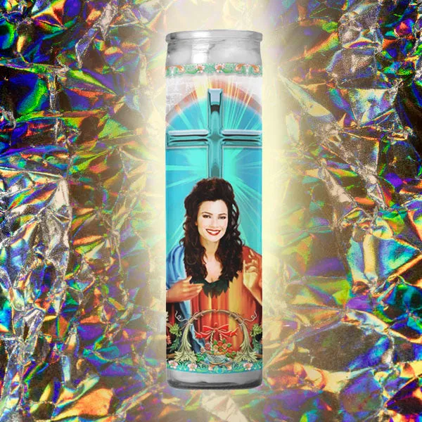 Fran Drescher Celebrity Prayer Candle