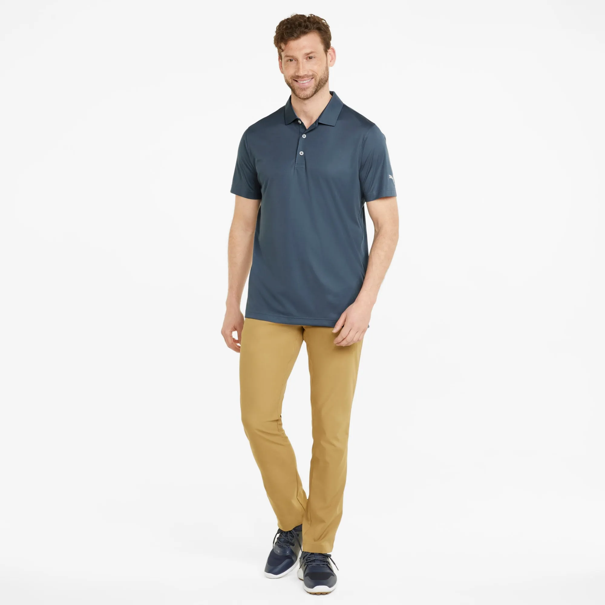 Gamer Golf Polo | Evening Sky