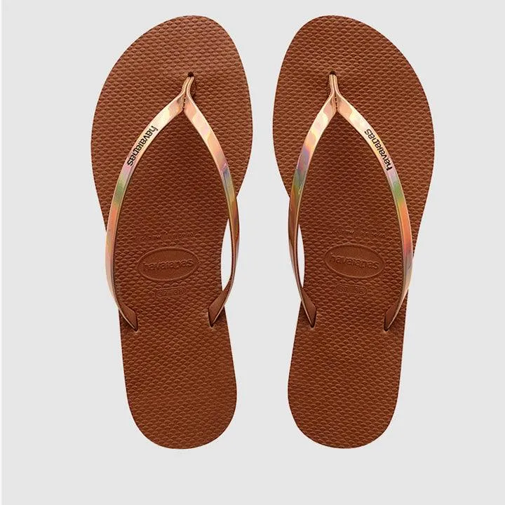 HAVAIANAS METALLIC RUST