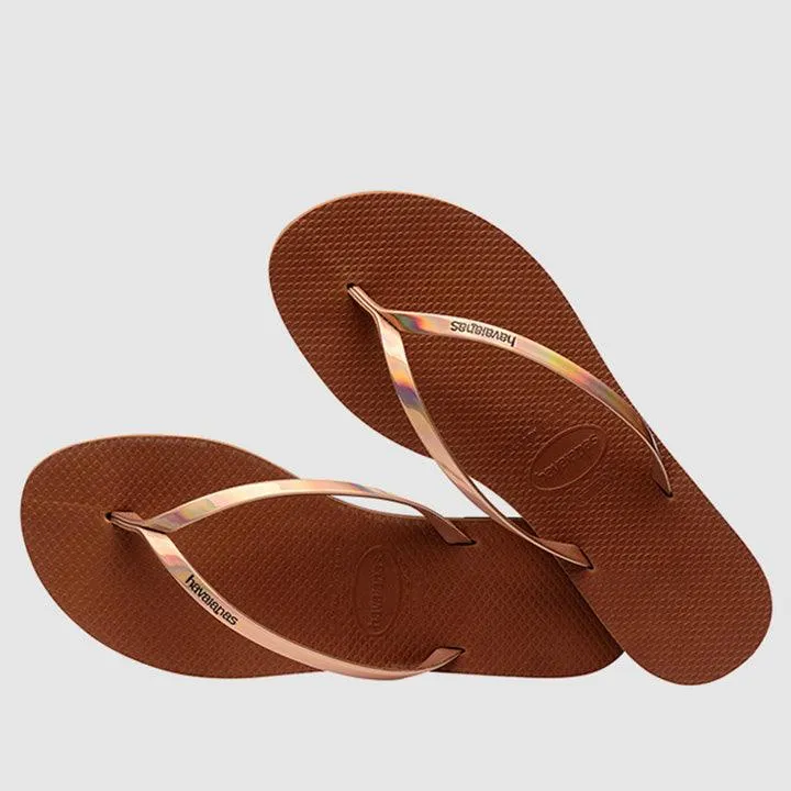 HAVAIANAS METALLIC RUST