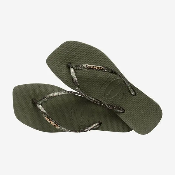 HAVAIANAS MUSGO METALLIC SQUARE