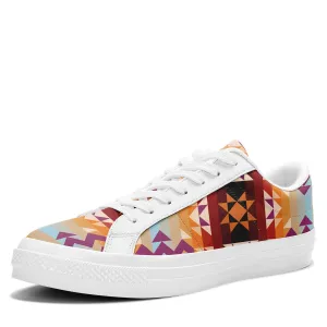 Heatwave Aapisi Low Top Canvas Shoes White Sole