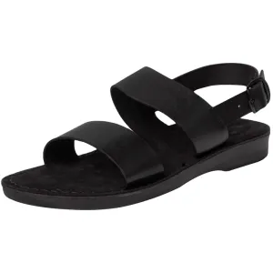 Holy Land Market Unisex Adults/Children Genuine Leather Biblical Sandals/Flip Flops/Slides/Slippers  (Jesus) Suede II