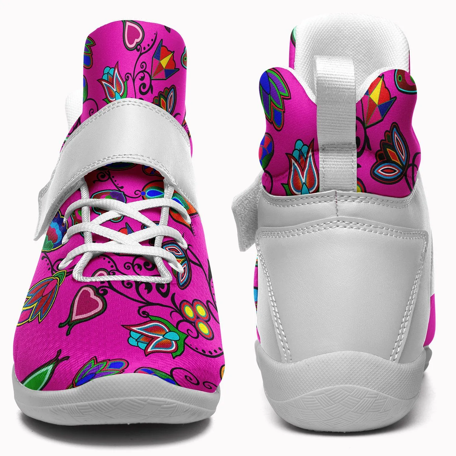 Indigenous Paisley Ipottaa Basketball / Sport High Top Shoes