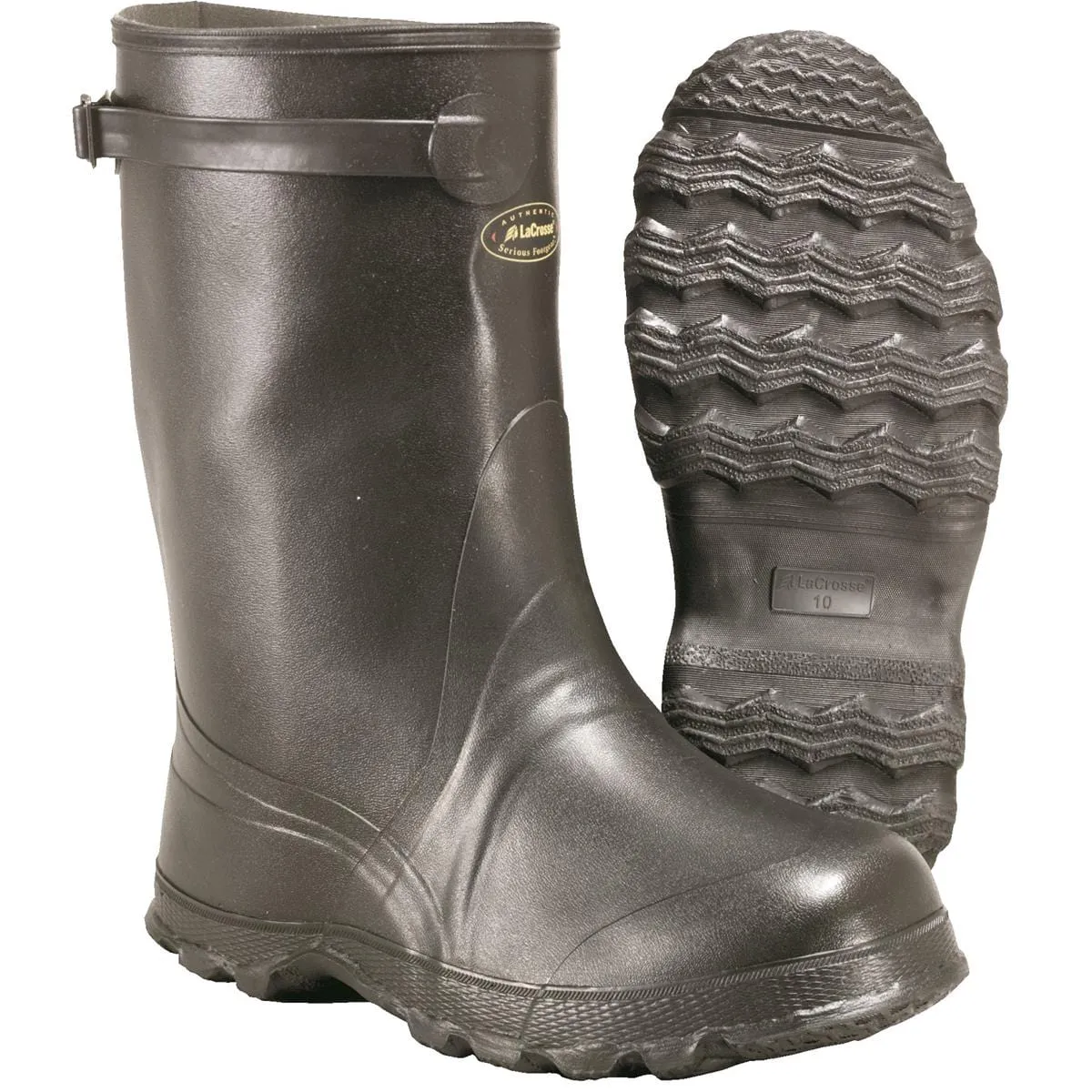 LaCrosse Utah Brogue II 13"H Rubber Overboots