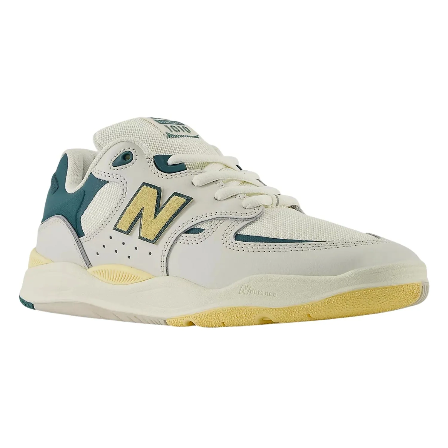 New Balance Numeric NM1010 Tiago Lemos Skate Shoes - White/New Spruce