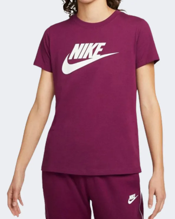 Nike Essential Icon Futura Women Lifestyle T-Shirt Sangria