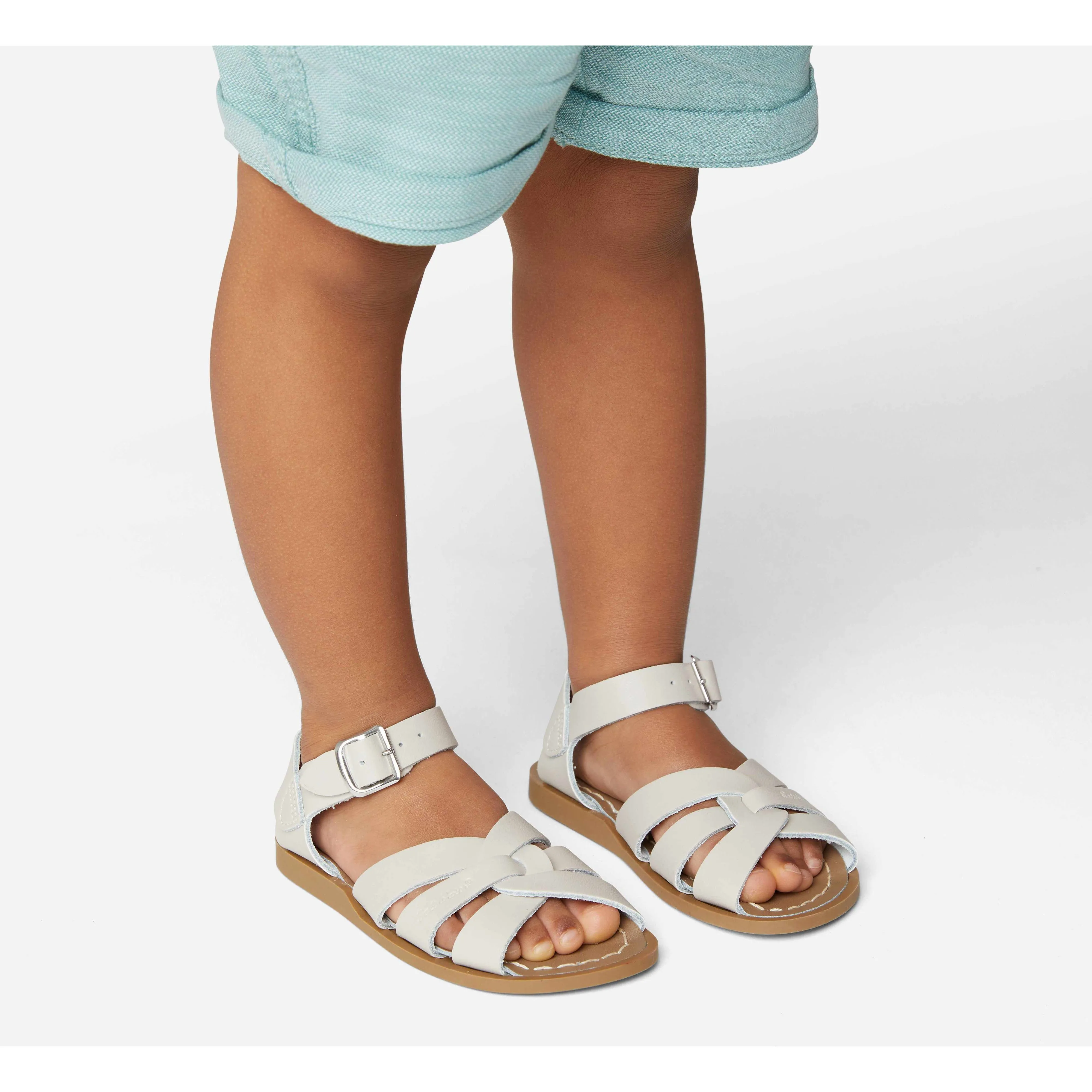 Saltwater Original Sandals - Stone - Kids