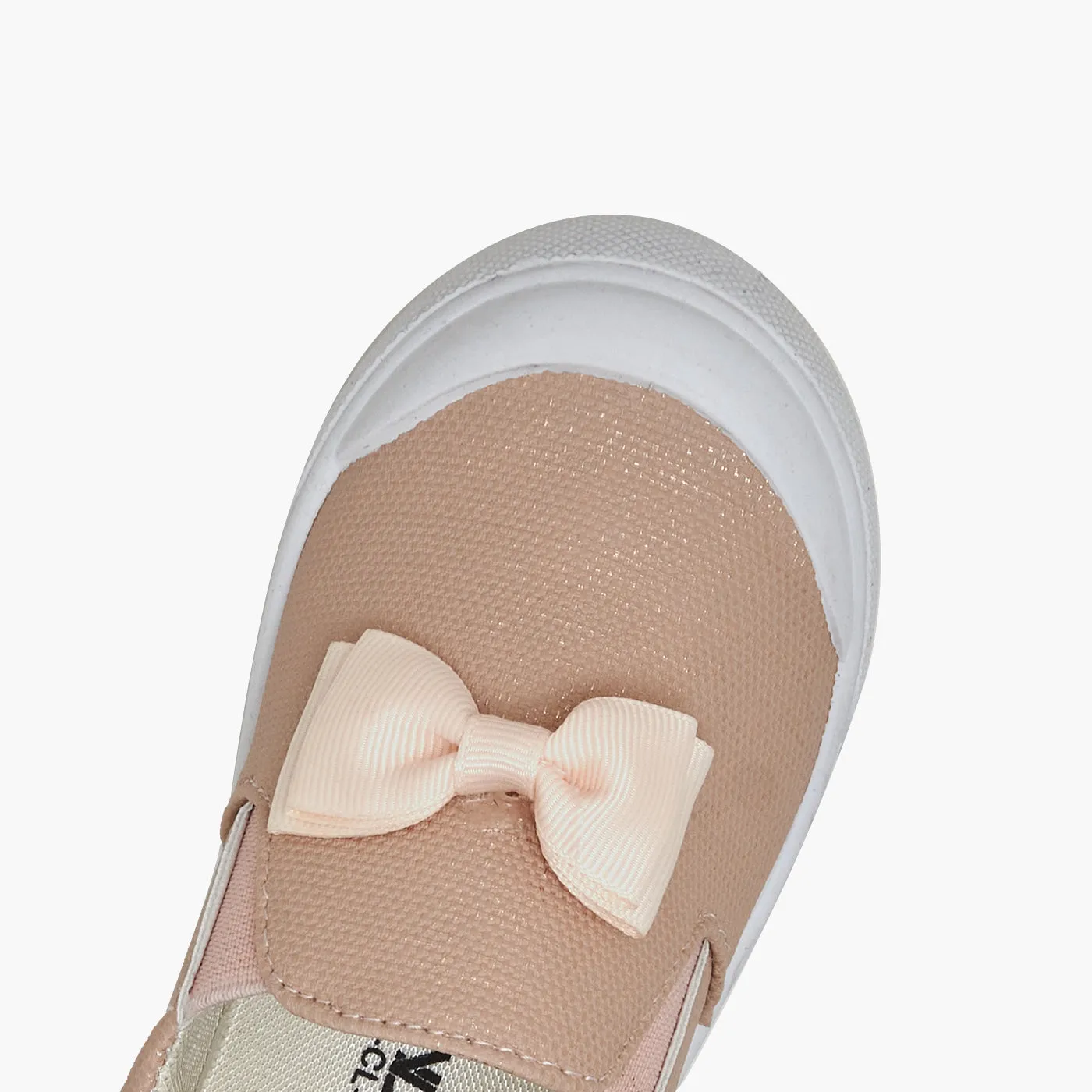 Shimmery Slip-On Shoes