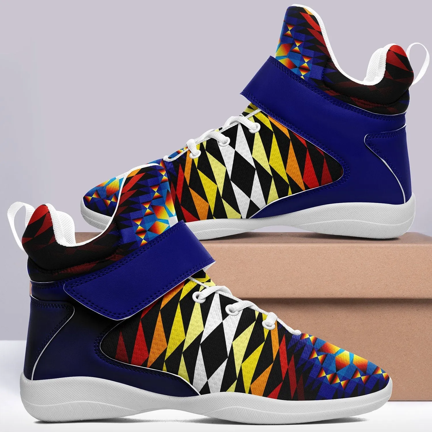 Sunset Blanket Ipottaa Basketball / Sport High Top Shoes