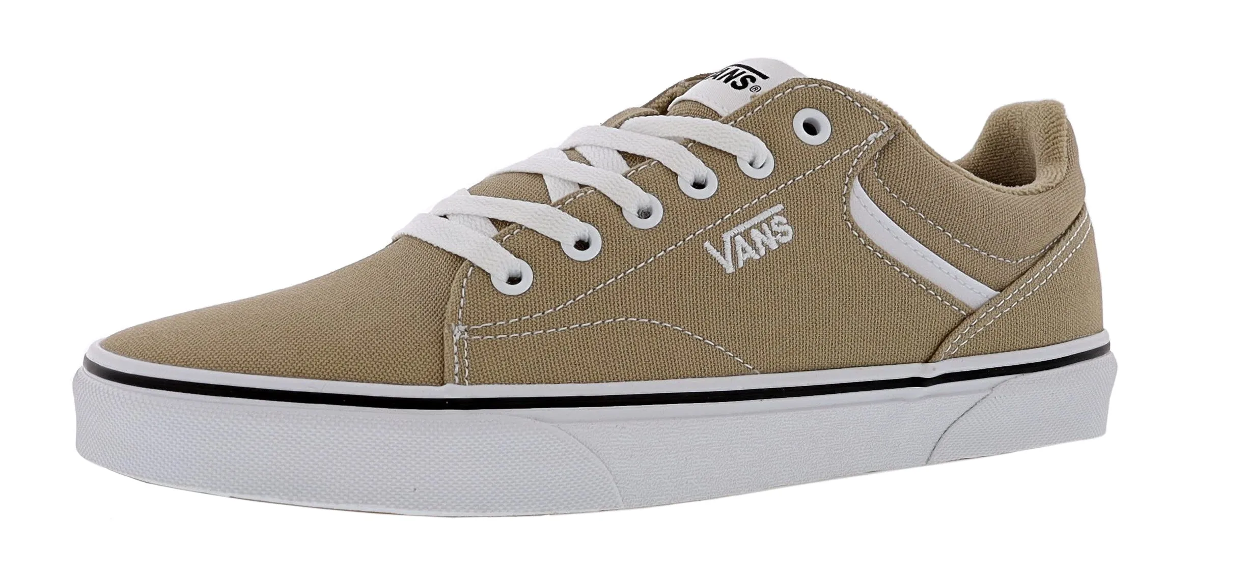 Vans Men's Seldan Low Vulcanized Rubber Lace Up Shoes