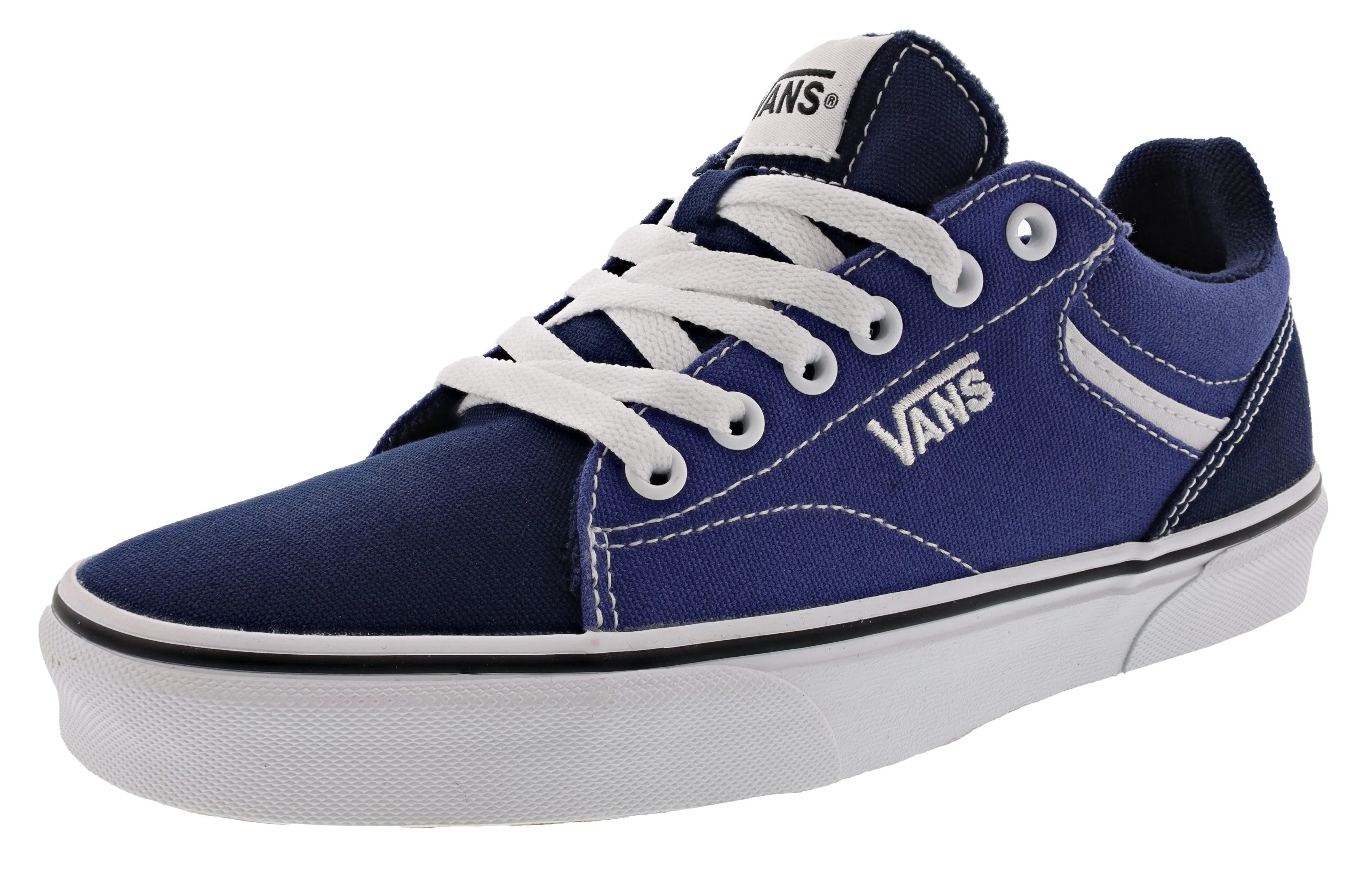 Vans Men's Seldan Low Vulcanized Rubber Lace Up Shoes