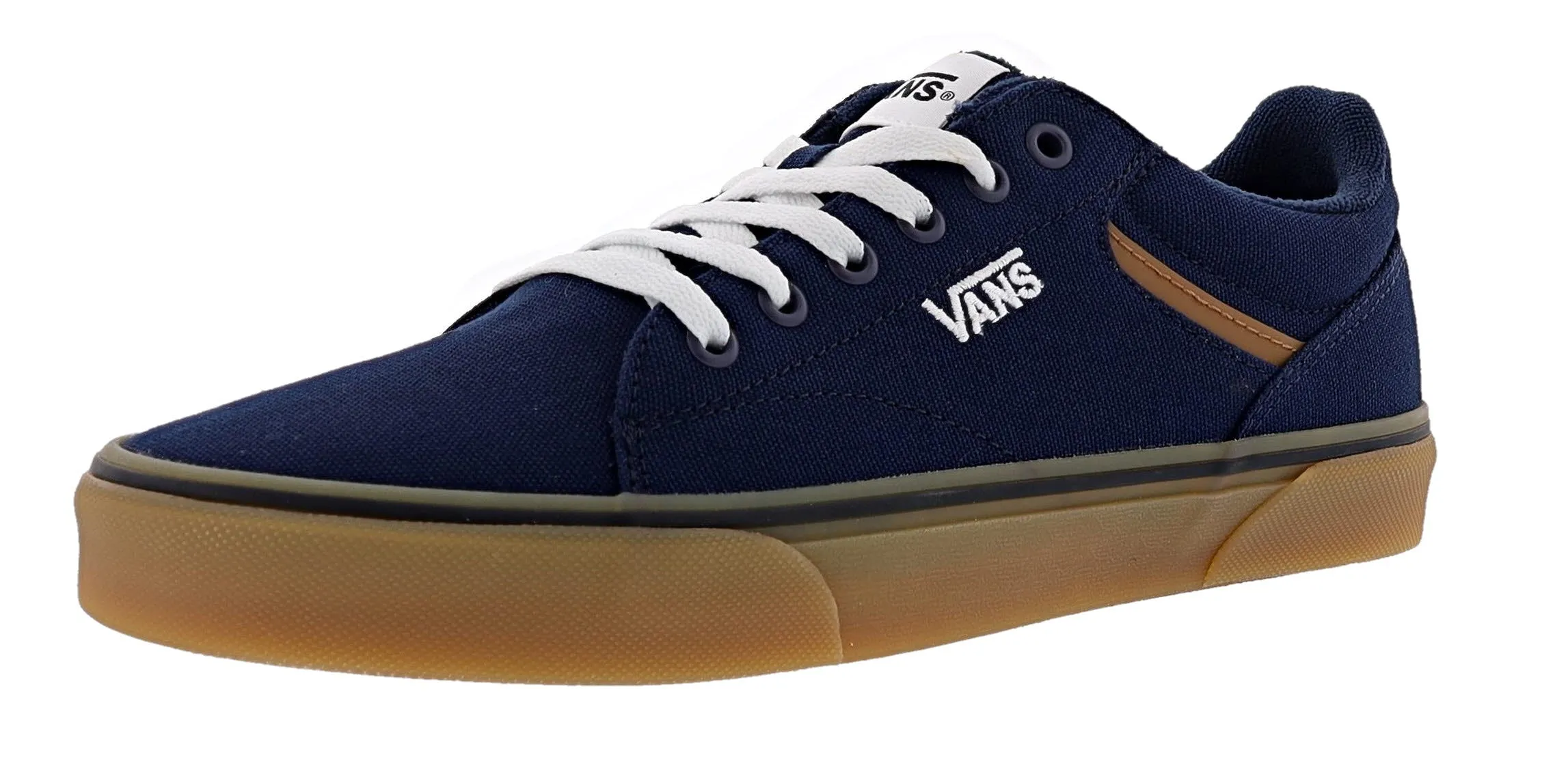 Vans Men's Seldan Low Vulcanized Rubber Lace Up Shoes