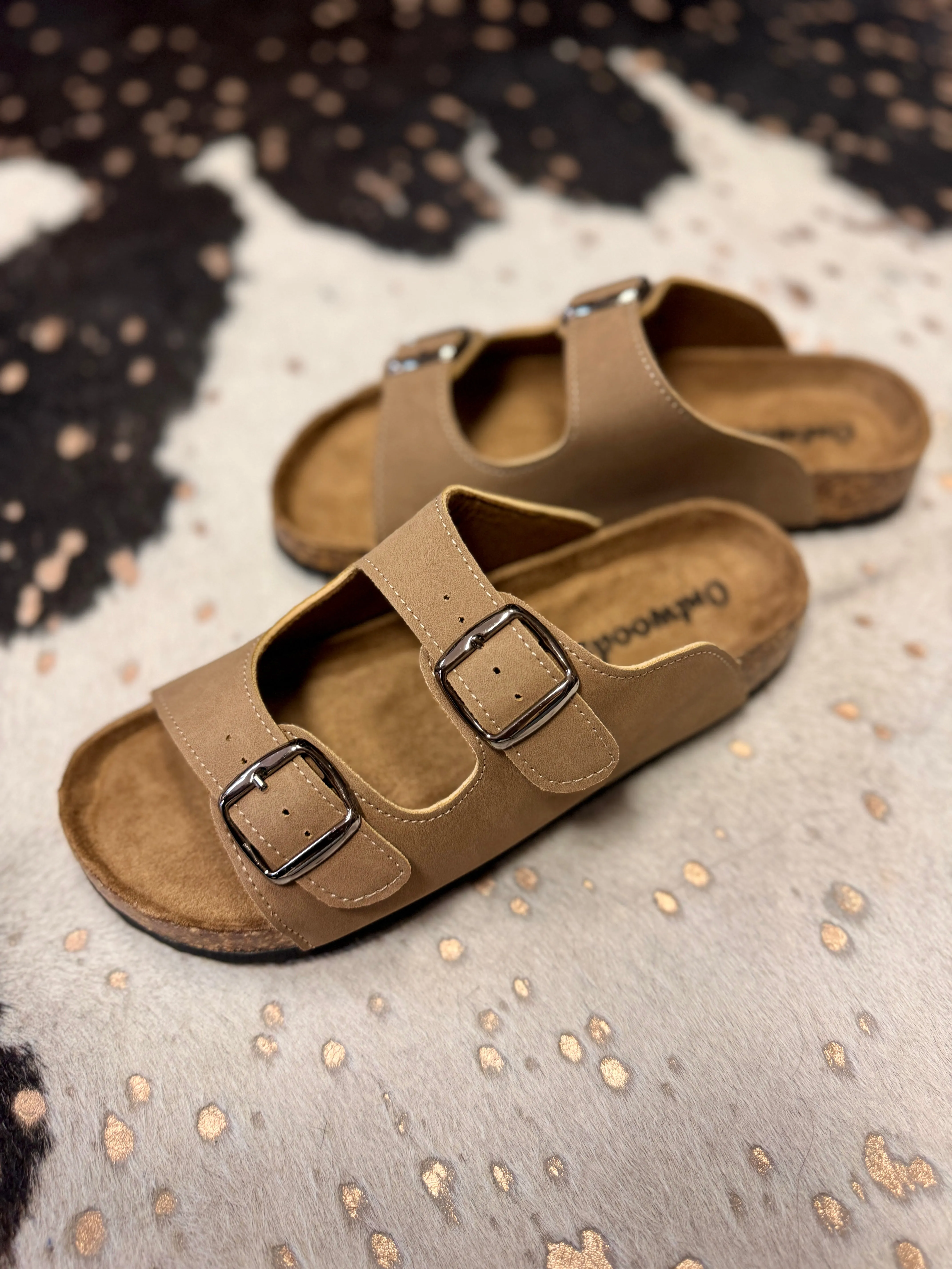 Women's Cork Foot Bed Sandals